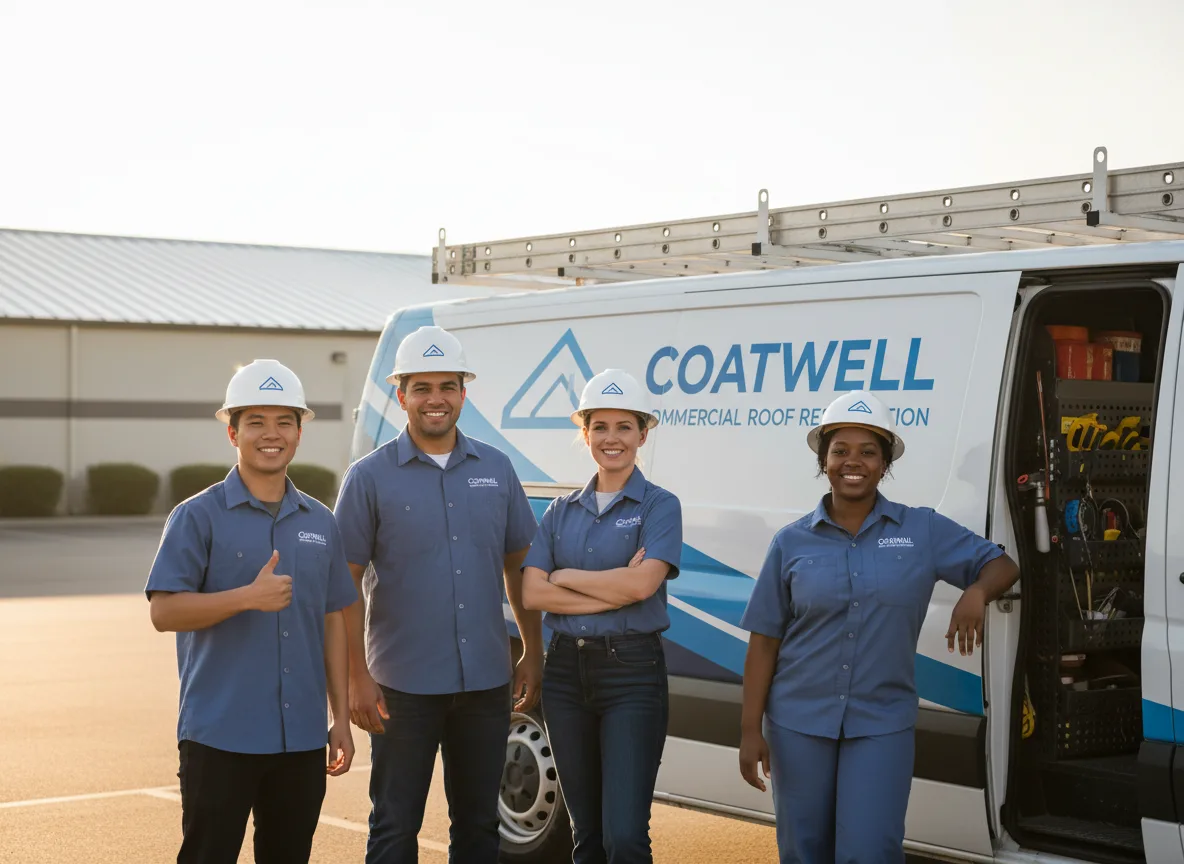 Commercial roof coating company in Cassel, CA